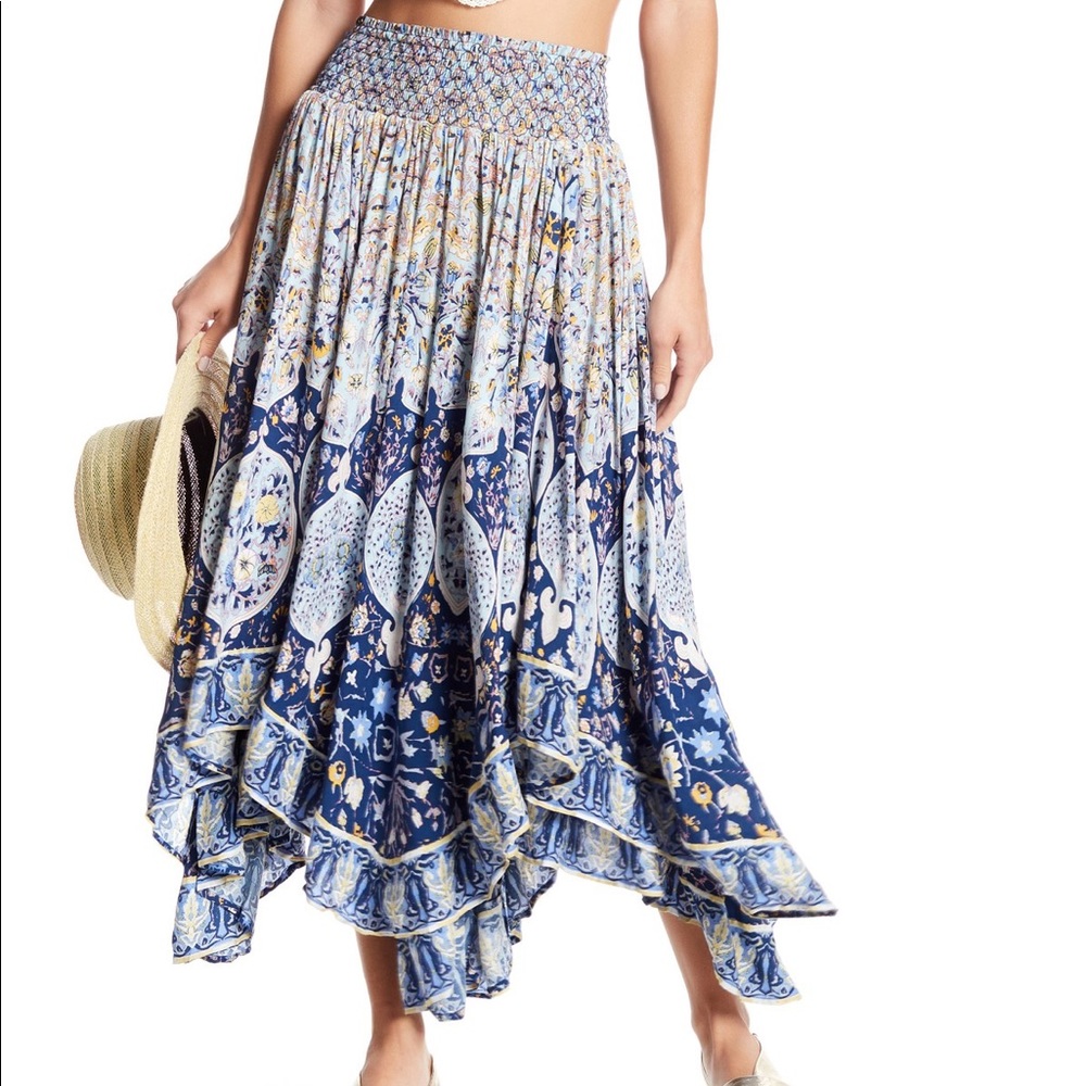 Free People Roaming Wild Skirt